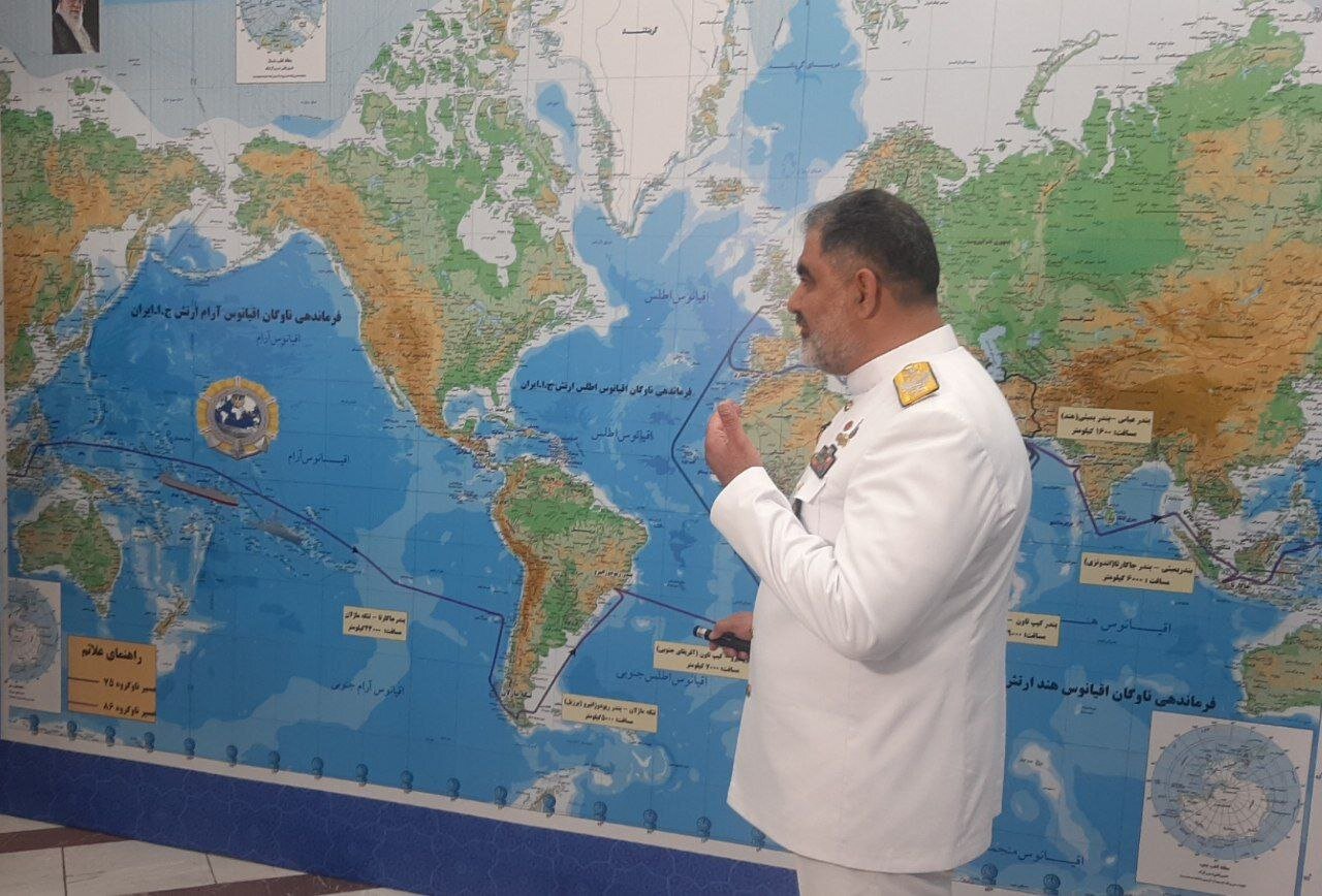 Iranian marine giants in the backyard of America