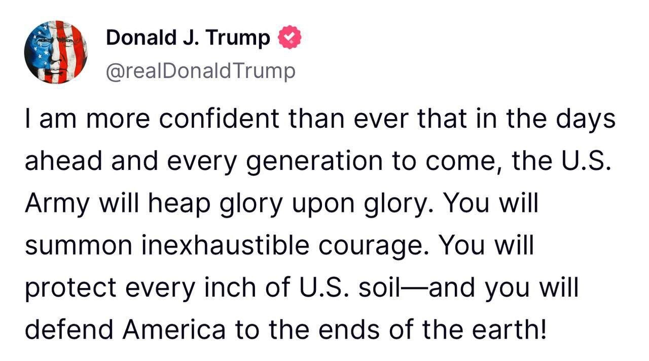 The US president also joined the psychological operations campaign against Iran