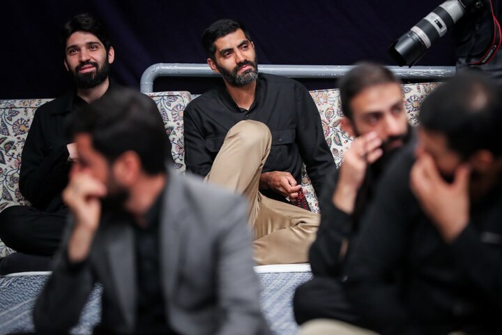 The last night of Muharram mourning was held this year in Imam Khomeini's Hosseinieh
