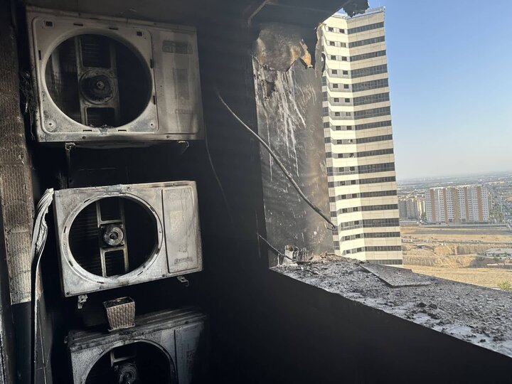 Details of a residential tower in Tehran's Kharrazi Town+ Photo