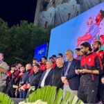 Iran national football team farewell ceremony held at Tehran’s Enghelab Square